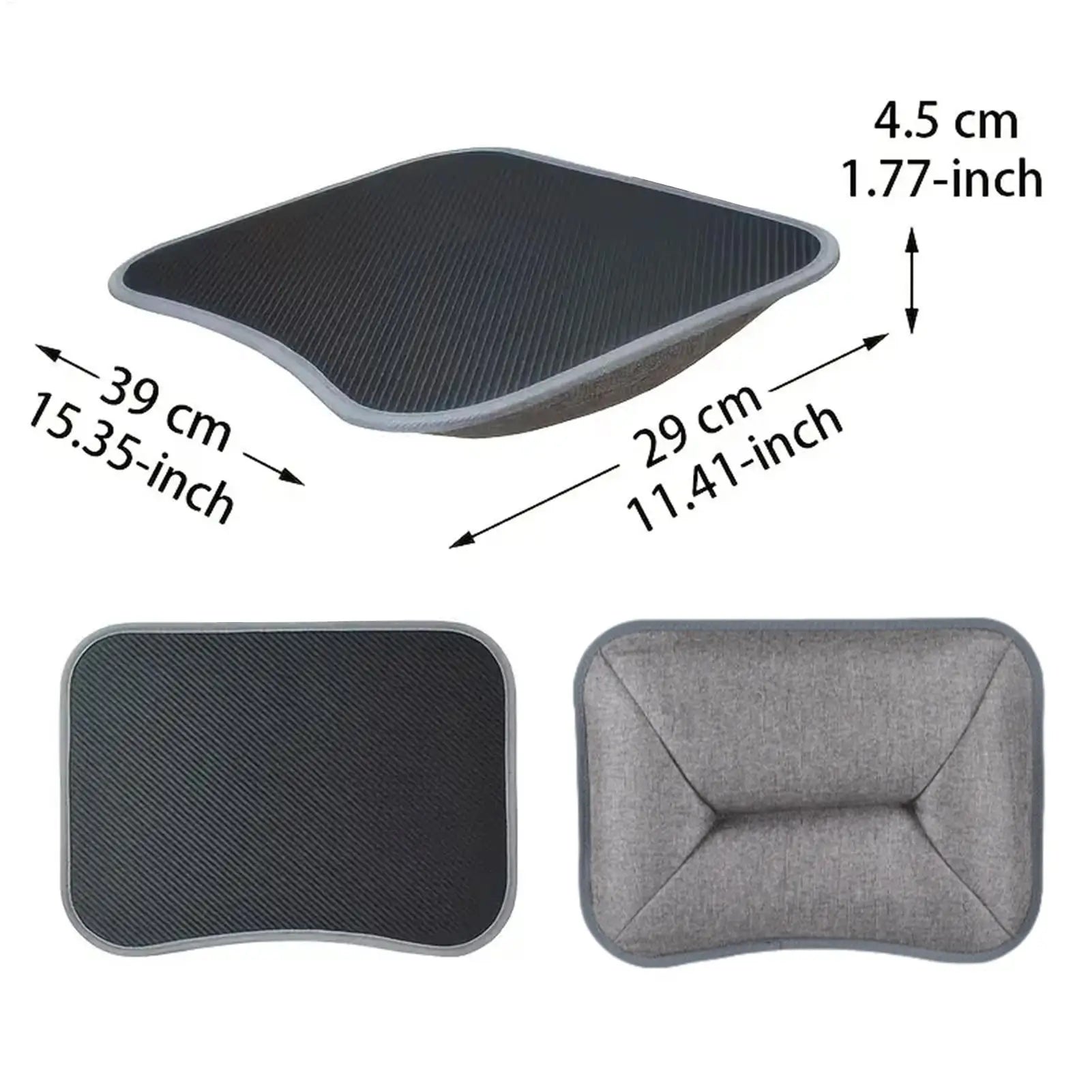 Computer Lap Desk Lapdesk For Laptop With Soft Pillow Cushion Writing Padded Tray With Handle For Work And Game