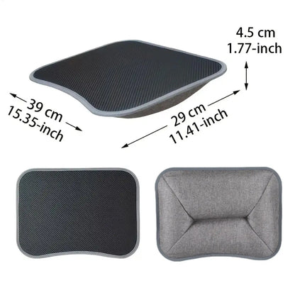Computer Lap Desk Lapdesk For Laptop With Soft Pillow Cushion Writing Padded Tray With Handle For Work And Game