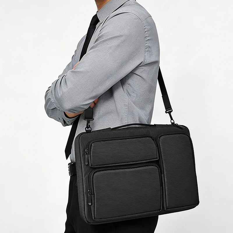 Laptop Bag 13 14 15 16 Inch Laptop Shoulder Bag for Macbook Air Pro/HP/DELL/Lenovo, Shockproof protective Computer Sleeve Case