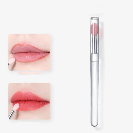 Women Cosmetic Tools Concealer Beauty Tools Lipstick Applicators Makeup Brushes Lip Brushes with Protect Cap Lip Mask Brushes