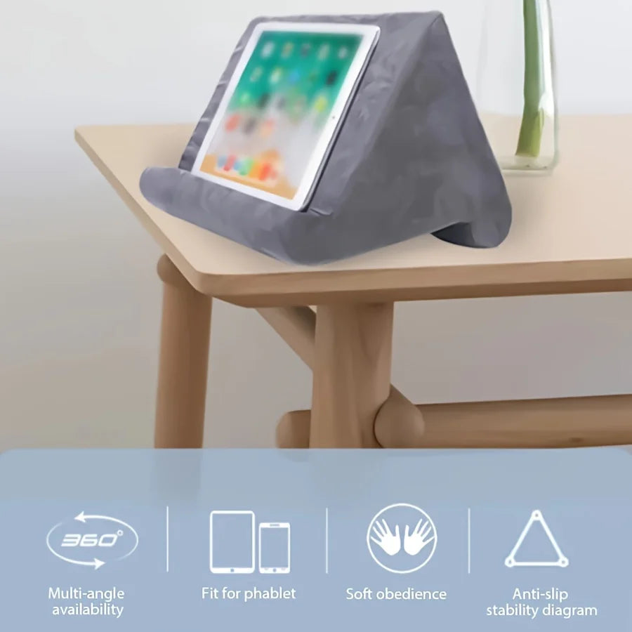 Adjustable Tablet Stand for Reading Multi Angle Foldable Holder for iPad Kindle