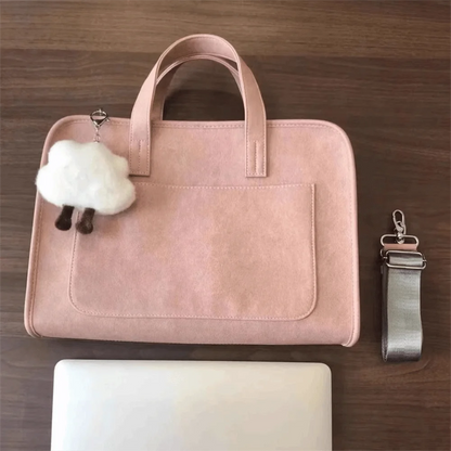 13-14/15-16Inch Laptop Notebook Case Briefcase Felt Tablet Protective Case Waterproof Shockproof Tablet Sleeve Bag Travel