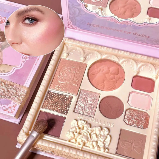 Eyeshadow Palette Glitter Highlighter Face Contour Blush Palette Matte Eyeshadow Makeup Waterproof Makeup