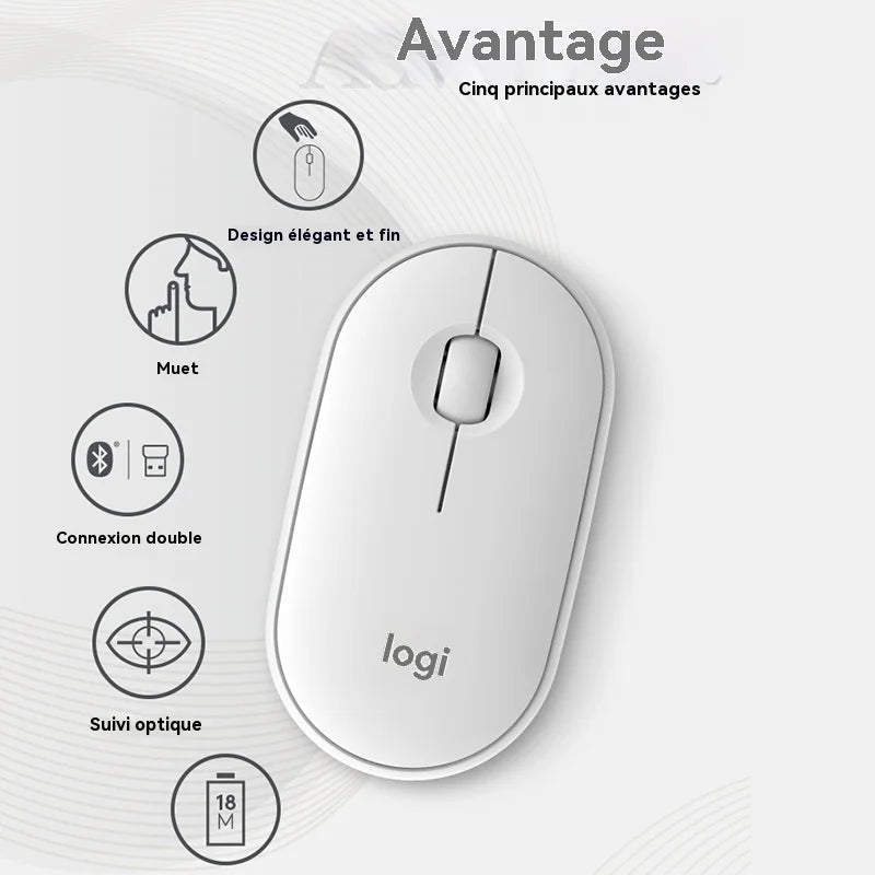 Logitech M350 Wireless Silent Laptop: An external portable laptop, a great office assistant for both left and right hands.