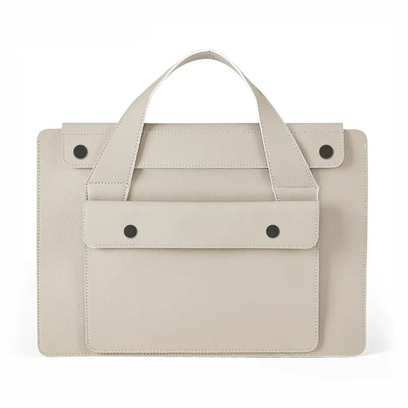 Portable organ style laptop bag waterproof and suitable for 16 inch lightweight large capacity computer bag