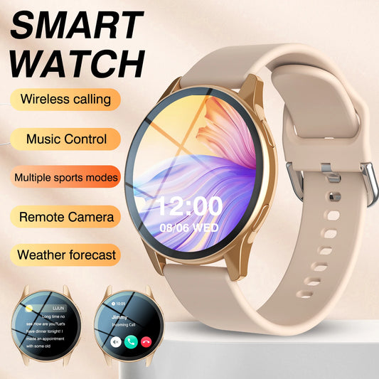 Smart Watch, Wireless Call/Dial, Multi-Sport Mode, Multiple APP Reminders, Suitable for Men and Women, Compatible with IPhone/An