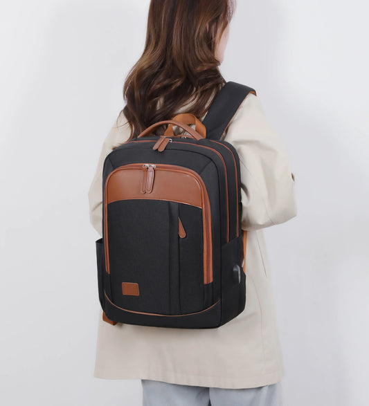 15.6-inch lightweight laptop backpack, multi-functional backpack for travel, hiking and school, men's backpack