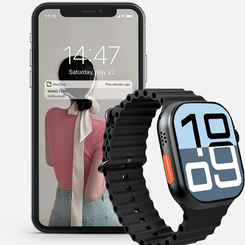 Smartwatch Amoled Screen 4GB MP3 MP4 Player Bluetooth Network Sharing APP Store ChatGPT Smart AI Watch Men Sportwatch