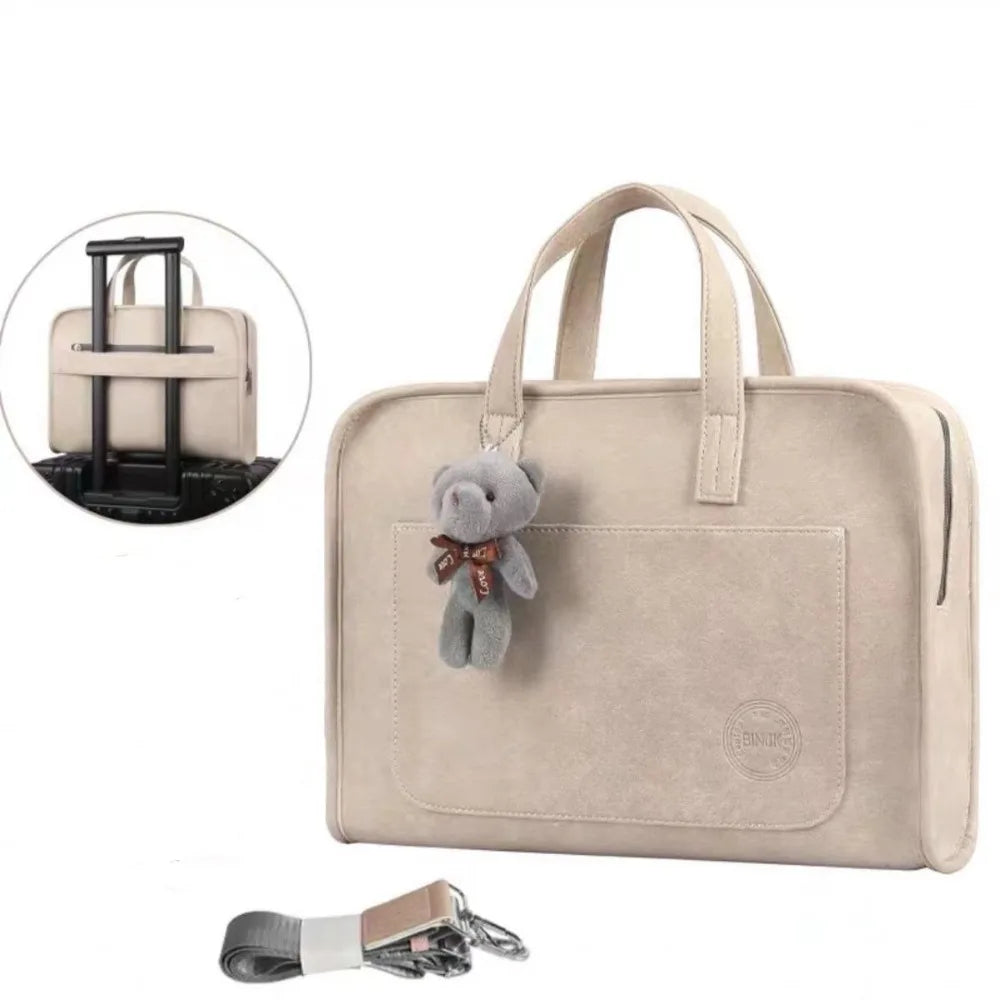 13-14/15-16Inch Laptop Notebook Case Briefcase Felt Tablet Protective Case Waterproof Shockproof Tablet Sleeve Bag Travel