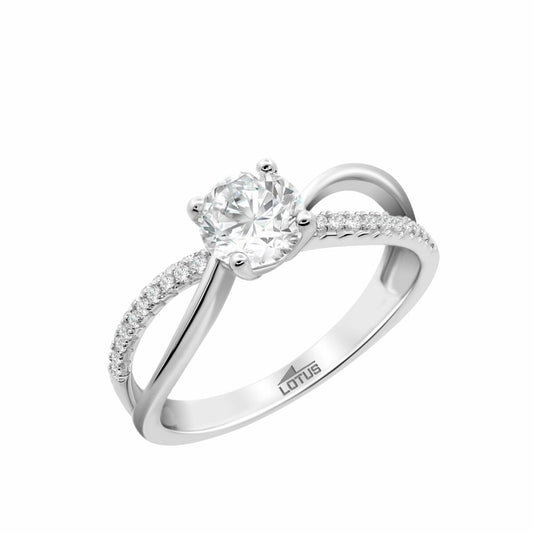 Ladies' Ring Lotus LP3742-3/116 Silver 16