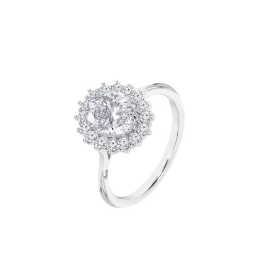 Ladies' Ring Lotus LP3459-3/214 14 Silver