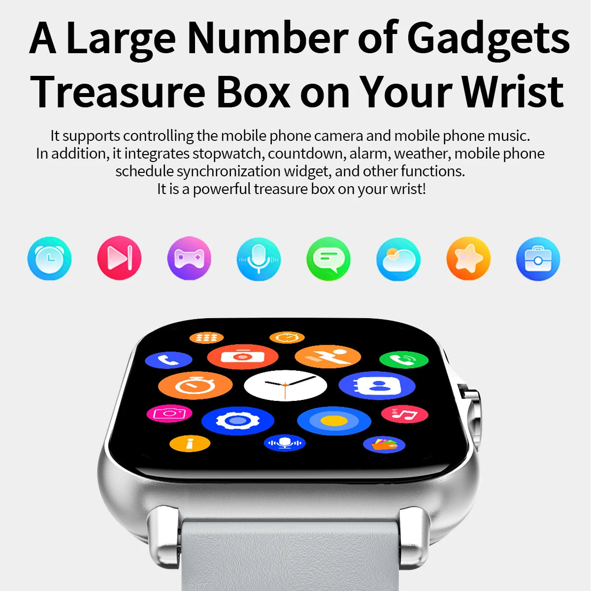 2025 Smart Watch 1.83-inch TFT Display Screen Bluetooth Calling Multiple Sport Modes Men Women Smartwatch For Android&IOS