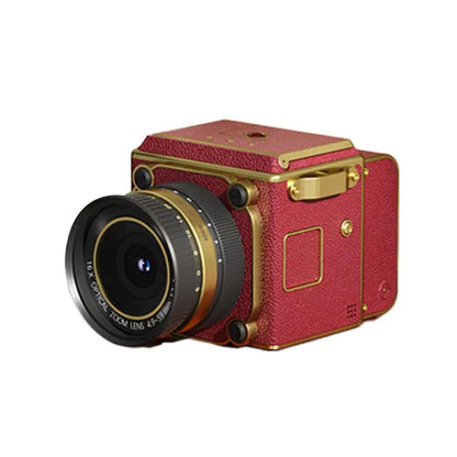 Retro Mini CCD Digital Camera - 4K HD 16X Zoom Portable Vintage Camera for Students Travel Vlogging Photography