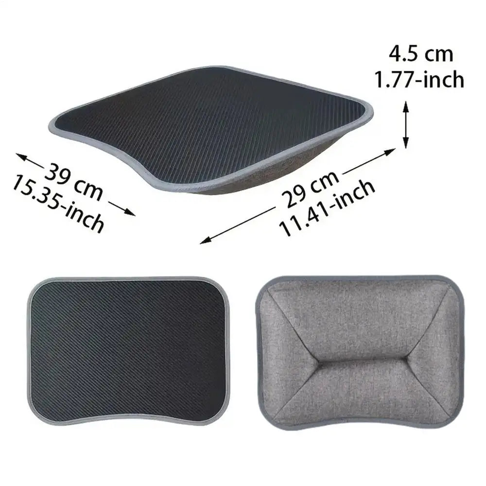 Computer Lap Desk Lapdesk For Laptop With Soft Pillow Cushion Writing Padded Tray With Handle For Work And Game