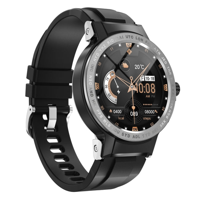 E19 1.28 inch Color Screen Smart Watch, IP68 Waterproof,Support Heart Rate Monitoring/Blood Pressure Monitoring/Blood Oxygen Monitoring/Sleep Monitoring