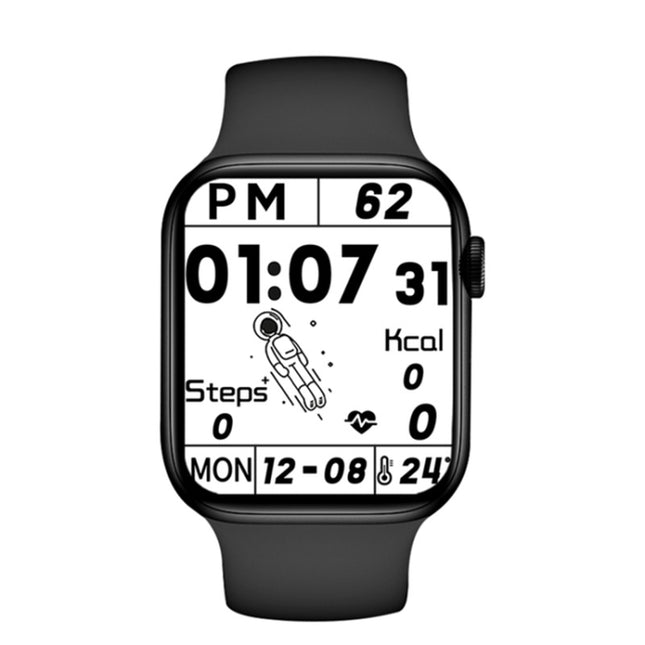 T500 Plus 1.44 inch Color Screen Smart Watch,Support Heart Rate Monitoring/Blood Pressure Monitoring