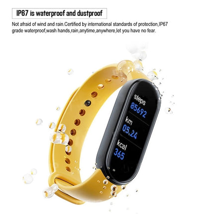 M7 0.96 inch Color Screen Smart Watch,Support Heart Rate Monitoring/Blood Pressure Monitoring