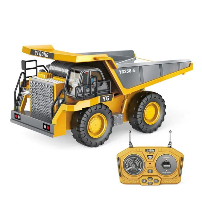 MoFun 1048 2.4G remote control nine-channel cargo construction vehicle 1:24 multi-function mining truck dumper