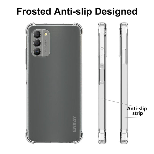 For Nokia G400 5G ENKAY Clear TPU Shockproof Phone Case