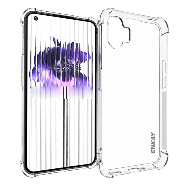 For Nothing Phone 1 ENKAY Clear TPU Shockproof Phone Case