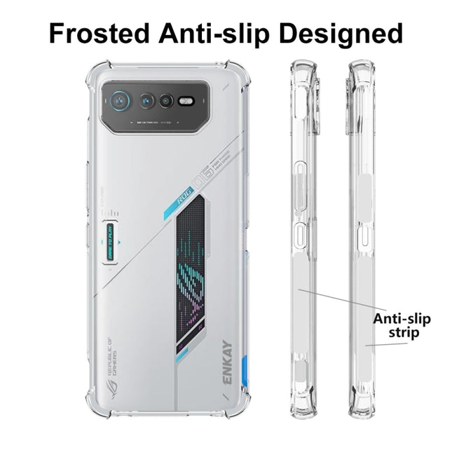 For Asus ROG Phone 6 ENKAY Clear TPU Shockproof Phone Case