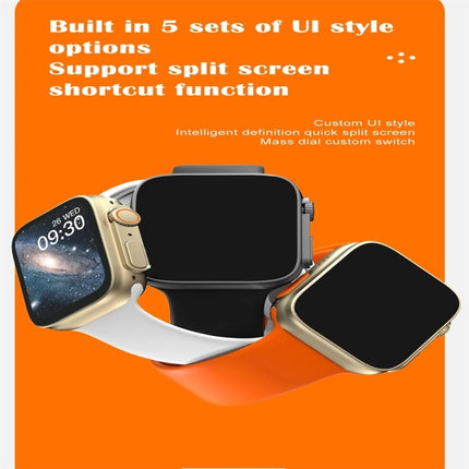S8 Ultra 1.81 inch Color Screen Smart Watch,Support Heart Rate Monitoring/Blood Pressure Monitoring