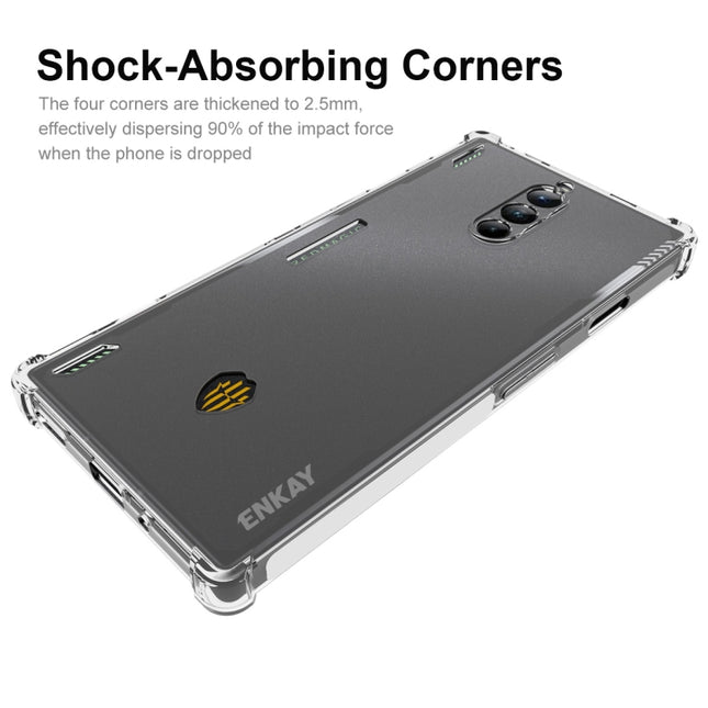 For ZTE Nubia Red Magic 8 Pro ENKAY Hat-Prince Clear TPU Shockproof Phone Case