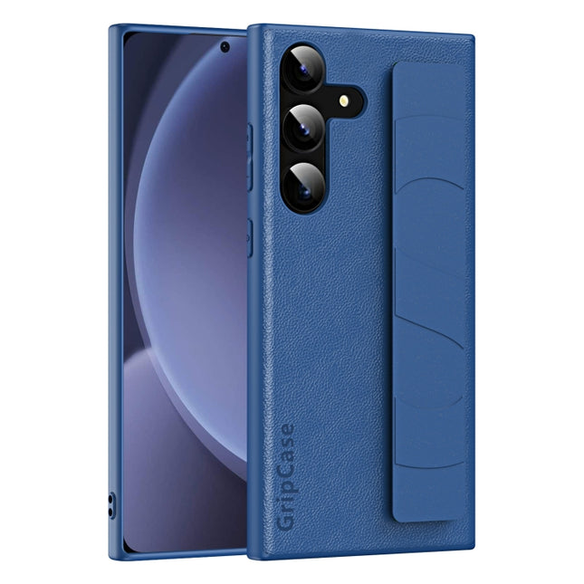 Skin Elastic Wrist Grip Back Cover Phone Case