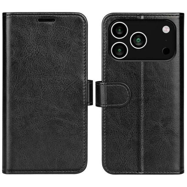 R64 Texture Horizontal Flip Leather Phone Case