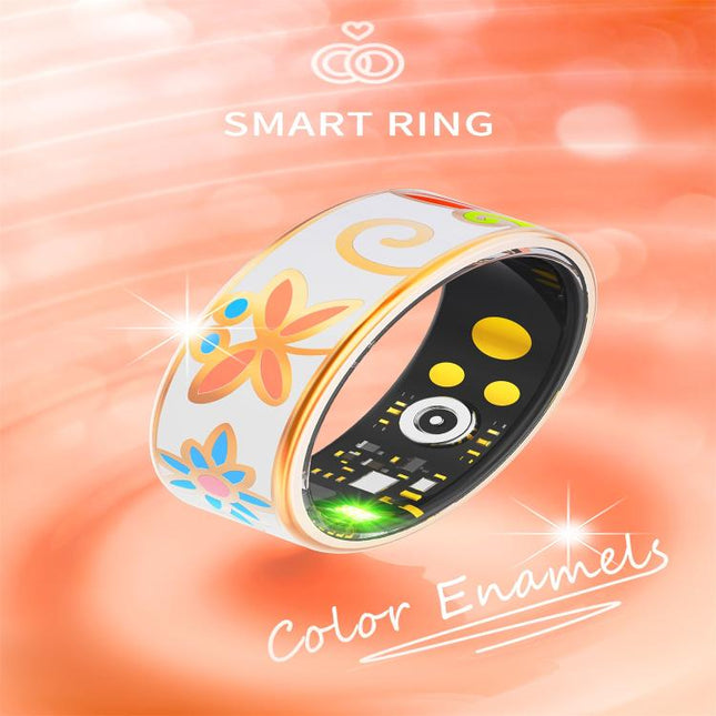 R18 SIZE 9 Smart Ring, Support Heart Rate / Blood Oxygen / Sleep / Care For Faimilies