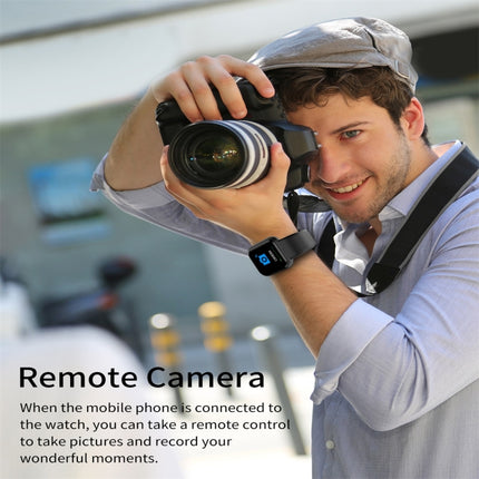 D20 1.3inch IPS Color Screen Smart Watch IP67 Waterproof,Support Call Reminder /Heart Rate Monitoring/Blood Pressure Monitoring/Sedentary Reminder