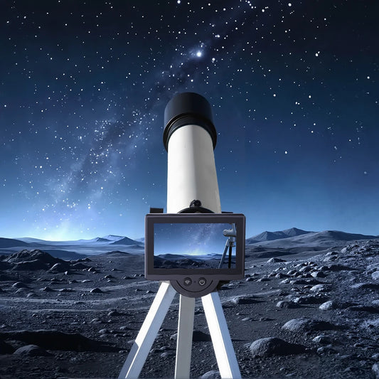 WiFi Telescope Camera Eyepiece 1080P Digital Eyepiece with 4.3 Inch IPS Screen Astronomical Telescope Accessories