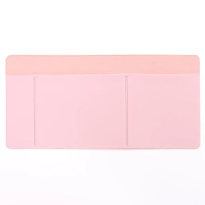 【Self-Adhesive Mouse Bag Notebook Computer Data Cable Hard Disk Storage Bag Cloth Storage Pouch】