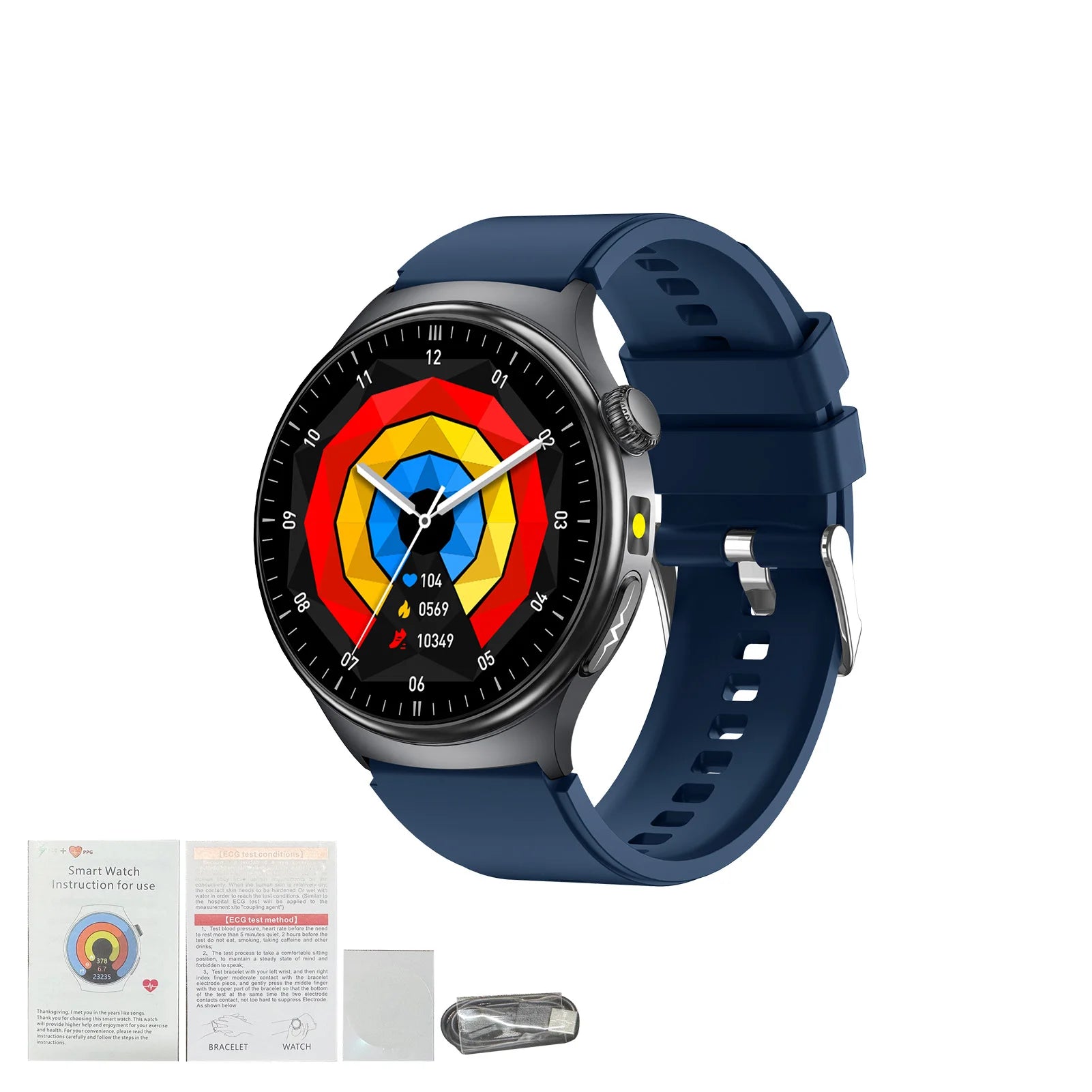 Touchscreen Smartwatch Smart Health Watch with 1.43-Inch Touchscreen BT Calling Activity Tracker Multiple Sports Modes