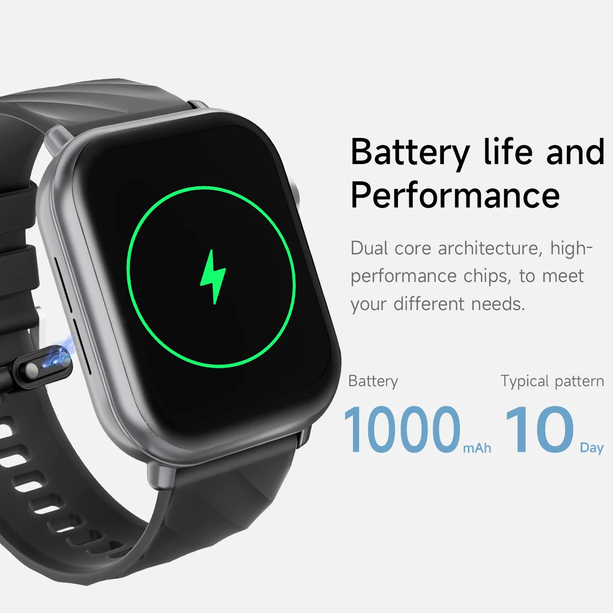 2025 Sport Smartwatch for Android/IOS 1.83''Screen Voice Assistant Wireless Call Answer 1000mAh Step Count Men Women Health Gift