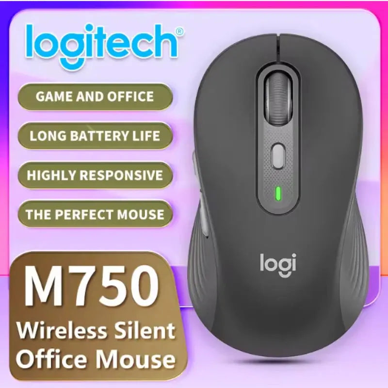 Logitech M350 Wireless Silent Laptop: An external portable laptop, a great office assistant for both left and right hands.
