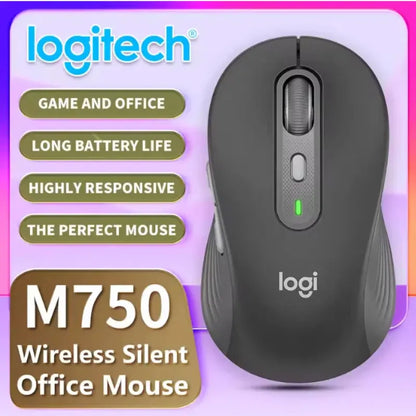 Logitech M350 Wireless Silent Laptop: An external portable laptop, a great office assistant for both left and right hands.