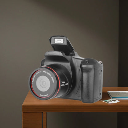 Digital Camera 16X Zoom Camcorder with 2.4 Inch LCD Screen Vlogging Camera for Photography and Video