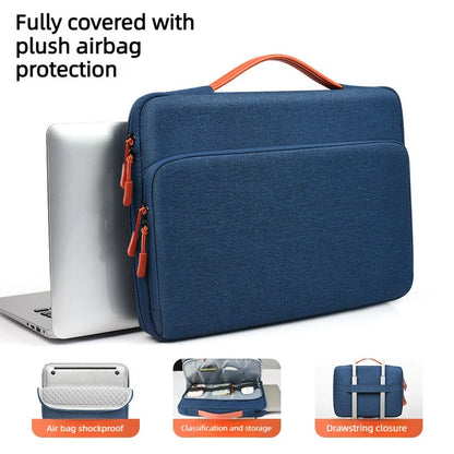 Laptop bag inner bag thickened airbag waterproof laptop briefcase wear-resistant 13/13.3/13.6/14.1/15.4/15.6/16 inch handbag