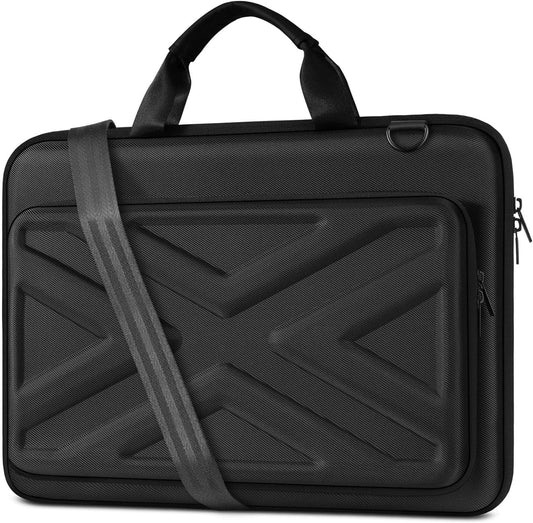Hard Shell Laptop Case for Men Women,13/16/17 inch Computer Bag Compatible Notebook,Laptop Bag with Front Pocket Shoulder Strap