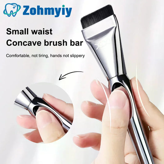 Ultra Thin Foundation Brush Lightweight Face Contour Brush Flat Contour Brush Blending Foundation Cream Makeup Brushes Beauty