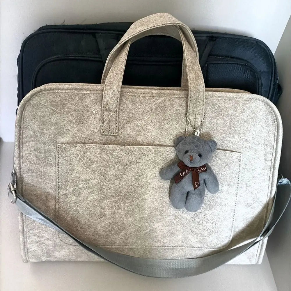 13-14/15-16Inch Laptop Notebook Case Briefcase Felt Tablet Protective Case Waterproof Shockproof Tablet Sleeve Bag Travel