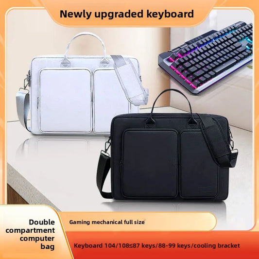 17 inch business laptop bag waterproof handbag briefcase laptop protective case suitable for MacBook Air Asus Lenovo Dell Huawei