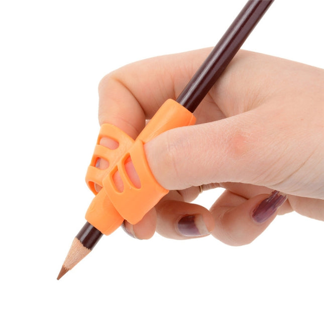 Non-toxic Children Pencil Writing Aid Grip Posture Correction Tools, Random Color Delivery, 1 PC
