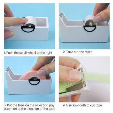 Tape Holder Office Tape Dispenser Desktop Tape Cutter