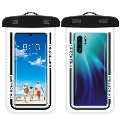 2 PCS Transparent Waterproof Cell Phone Case Swimming Cell Phone Bag