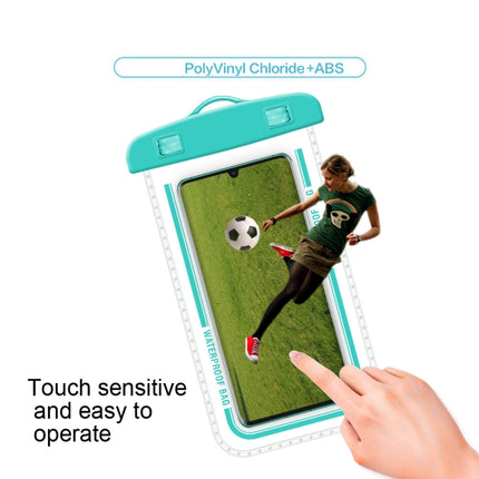 2 PCS Transparent Waterproof Cell Phone Case Swimming Cell Phone Bag