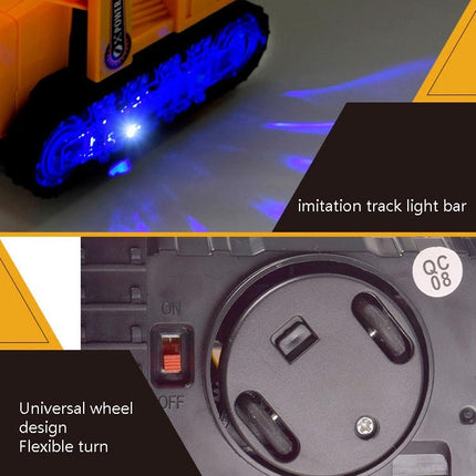 Children Light And Music Simulation Electric Excavator Car Toy, Style: