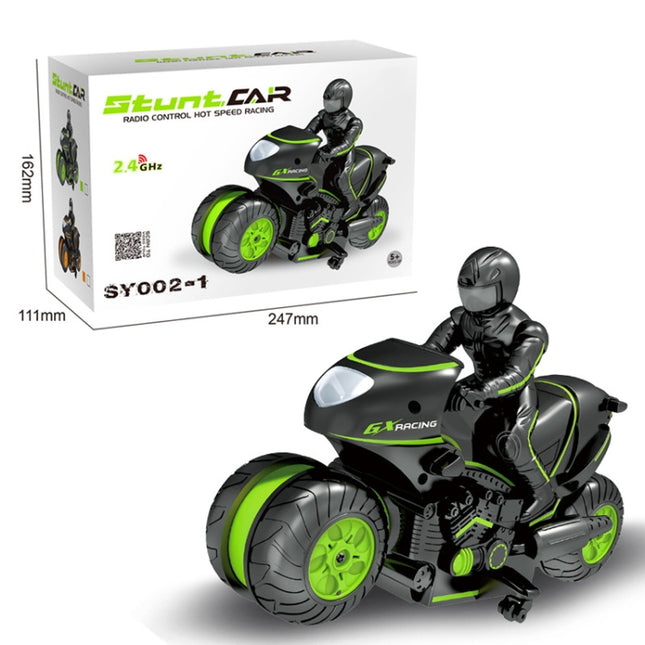 2.4G Remote Control Motorcycle Drifting Rotating High-Speed Side-Tracking Off-Road Motorcycle