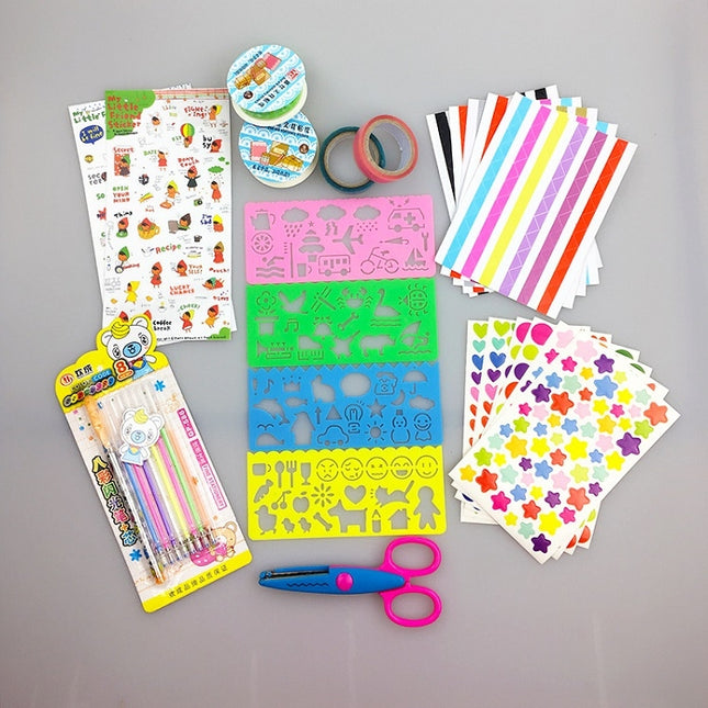 Photo Album Making DIY Accessories Set Hand Book Hand-Made Decorative Accessories, Specification：